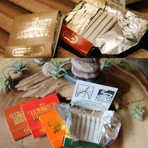 12 Assorted Books of Incense Matches