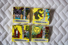 Load image into Gallery viewer, Tarot Incense Matchbook Collection | Witchy Fall Rituals &amp; Autumn Altar Essentials