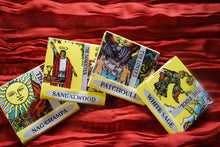 Load image into Gallery viewer, Tarot Incense Matchbook Collection | Witchy Fall Rituals &amp; Autumn Altar Essentials